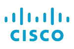 Cisco logo with blue bridge-like vertical lines above "CISCO" in sans-serif text, illustrating reliable networking and connection.